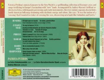 CD Patricia Petibon: Nouveau Monde (Baroque Arias And Songs) 354103