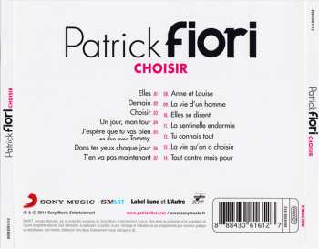 CD Patrick Fiori: Choisir 509462