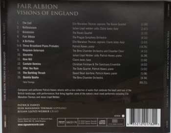 CD Patrick Hawes: Fair Albion: Visions Of England 558509