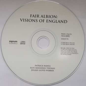 CD Patrick Hawes: Fair Albion: Visions Of England 558509