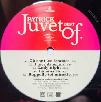 LP Patrick Juvet: Best Of. 614724