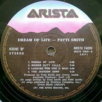 LP Patti Smith: Dream Of Life 642844