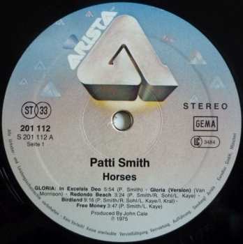 LP Patti Smith: Horses 654043