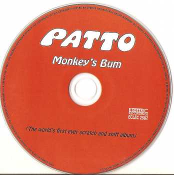 CD Patto: Monkey's Bum 120568