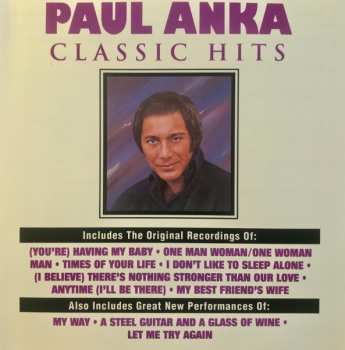 CD Paul Anka: Classic Hits 618529