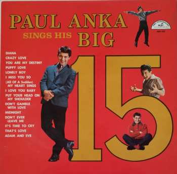 Album Paul Anka: Sings His Big 15