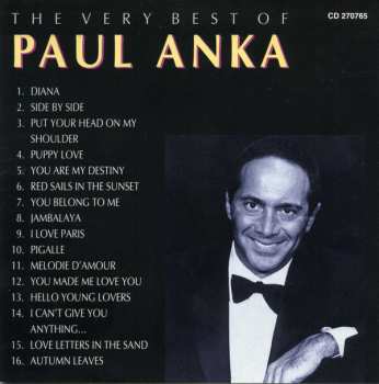 CD Paul Anka: The Very Best Of  Paul Anka 375469