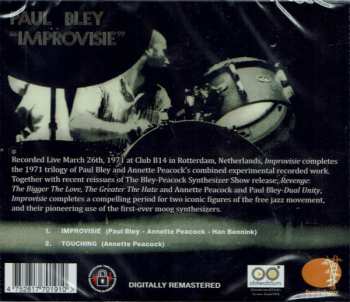 CD Paul Bley: Improvisie 472943