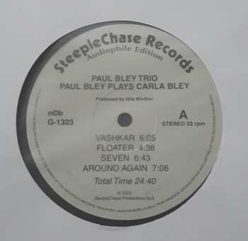 LP Paul Bley: Paul Bley Plays Carla Bley CLR 554429