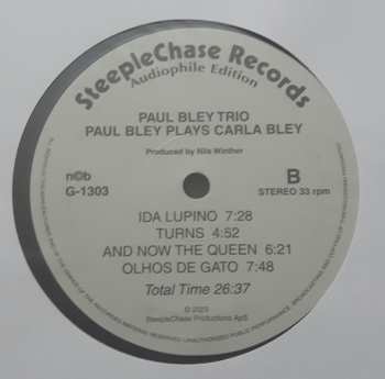 LP Paul Bley: Paul Bley Plays Carla Bley CLR 554429