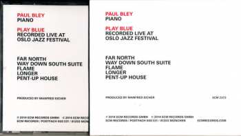 CD Paul Bley: Play Blue (Oslo Concert) 184191