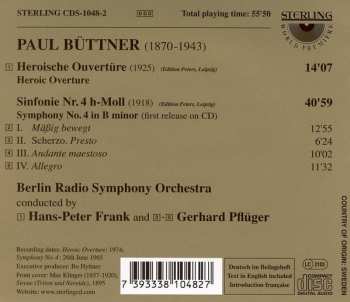 CD Radio-Symphonie-Orchester Berlin: Heroic Overture · Symphony No. 4 In B Minor 348040