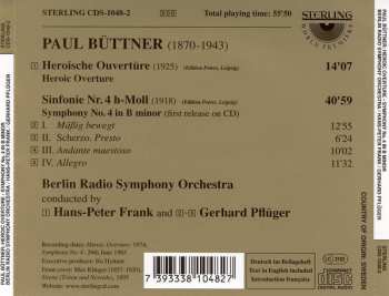 CD Radio-Symphonie-Orchester Berlin: Heroic Overture · Symphony No. 4 In B Minor 348040