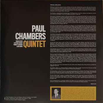 LP Paul Chambers Quintet: Paul Chambers Quintet DLX | LTD 571018