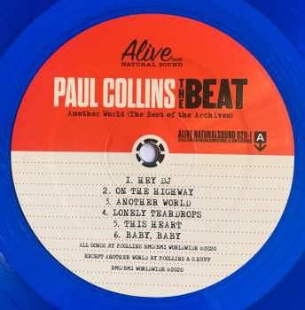 LP Paul Collins' Beat: Another World (The Best Of The Archives) CLR | LTD 559034