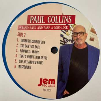 LP Paul Collins: Stand Back and Take a Good Look CLR 552033