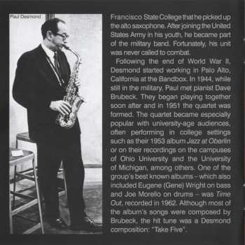 4CD/Box Set Paul Desmond Jim Hall Quartet: Complete Recordings 469736