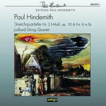 Album Paul Hindemith: Streichquartette Nr.2 Op.10 & Nr.6