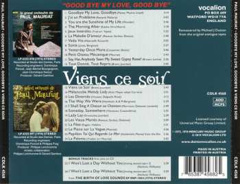 CD Paul Mauriat: Good Bye My Love, Good Bye / Viens Ce Soir 611099