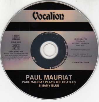 CD Le Grand Orchestre De Paul Mauriat: Plays The Beatles & Mamy Blue 563300