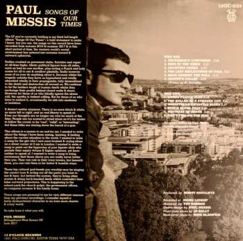 LP Paul Messis: Songs Of Our Times CLR 437664