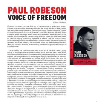 14CD/Box Set Paul Robeson: Voice Of Freedom 620483