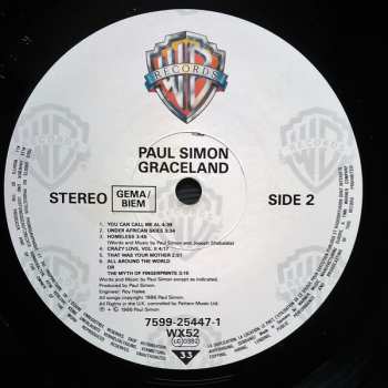 LP Paul Simon: Graceland 641674