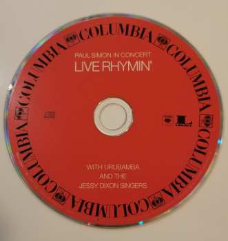 CD Paul Simon: Live Rhymin' 610314