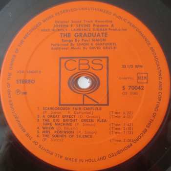 LP Simon & Garfunkel: The Graduate (The Original Soundtrack Recording) 644803