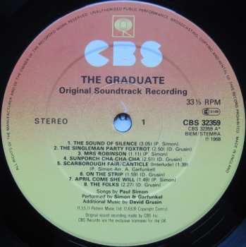 LP Simon & Garfunkel: The Graduate - Original Soundtrack Recording 652765