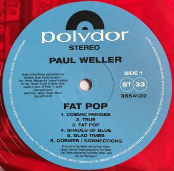 LP Paul Weller: Fat Pop (Volume 1) LTD | CLR 582372