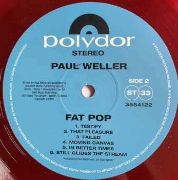 LP Paul Weller: Fat Pop (Volume 1) LTD | CLR 582372