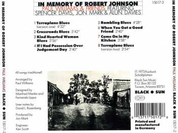 CD Paul Williams Set: In Memory Of Robert Johnson 105984