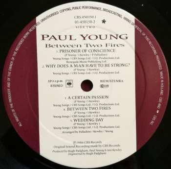 LP Paul Young: Between Two Fires 553980