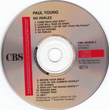 CD Paul Young: No Parlez 440040