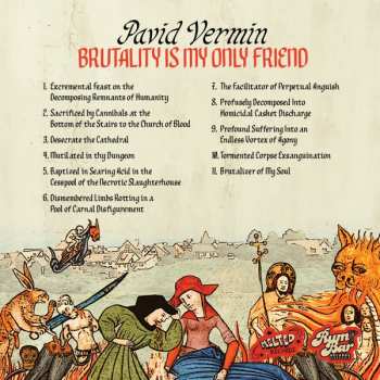 CD Pavid Vermin: Brutality Is My Only Friend 626857