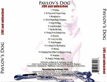 CD Pavlov's Dog: Live And Unleashed 347535