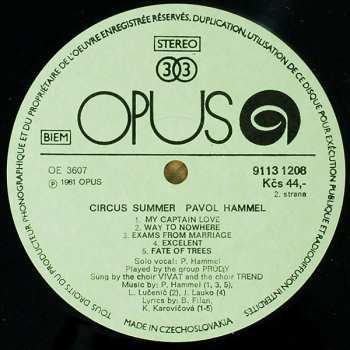 LP Pavol Hammel: Circus Summer 569793