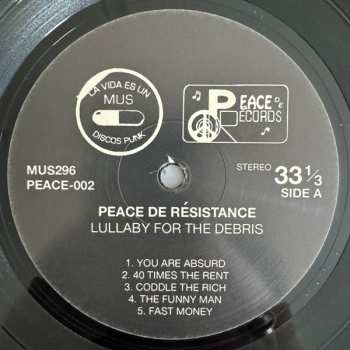 LP Peace De Résistance: Lullaby For The Debris 638354