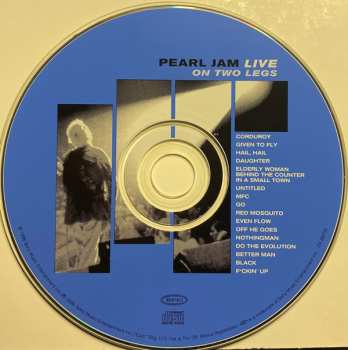 CD Pearl Jam: Live On Two Legs 571371