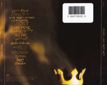 CD Pearl Jam: Riot Act 652316