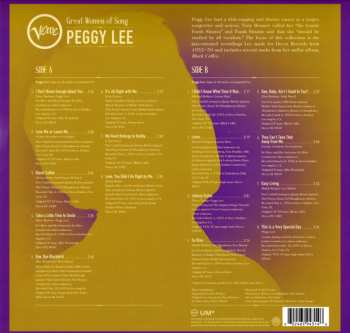 LP Peggy Lee: Great Women Of Song 627024