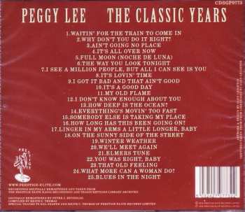 CD Peggy Lee: The Classic Years 254582