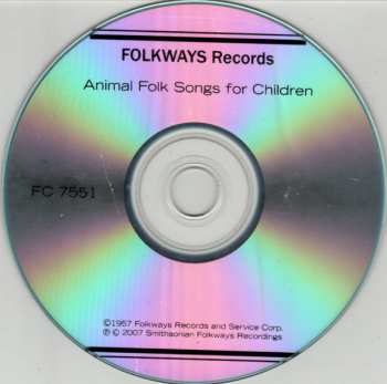 CD Peggy Seeger: Animal Folk Songs For Children 651556