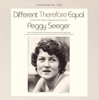 CD Peggy Seeger: Different Therefore Equal 655159