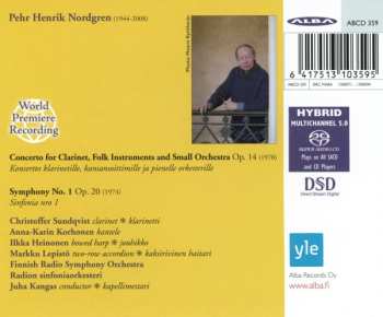 SACD Pehr Henrik Nordgren: Concerto For Clarinet Symphony No. 1 470523