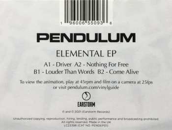 LP Pendulum: Elemental EP PIC 339665