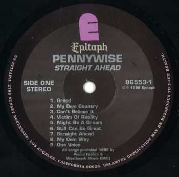 LP Pennywise: Straight Ahead 584617