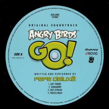 LP Pepe Deluxe: Angry Birds Go! Original Soundtrack 606833