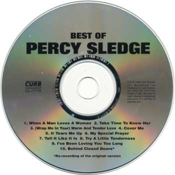 CD Percy Sledge: Best Of Percy Sledge 615539